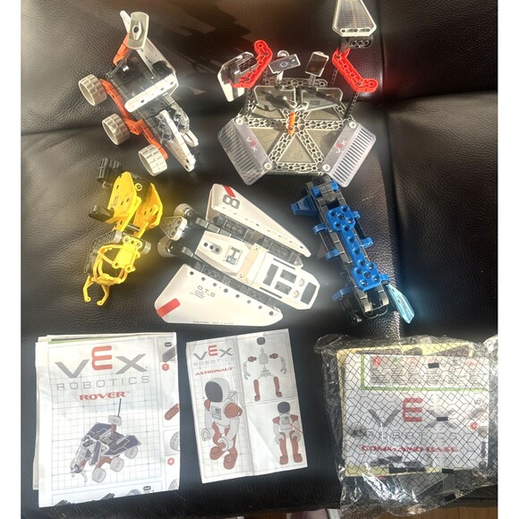 Vex Robotics Lot of 3 - Command Base , Explorer Rover  & Astronaut Parts - Picture 2 of 7